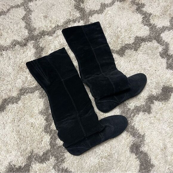 Aldo over the knee black boots Made in Romania - Picture 1 of 8